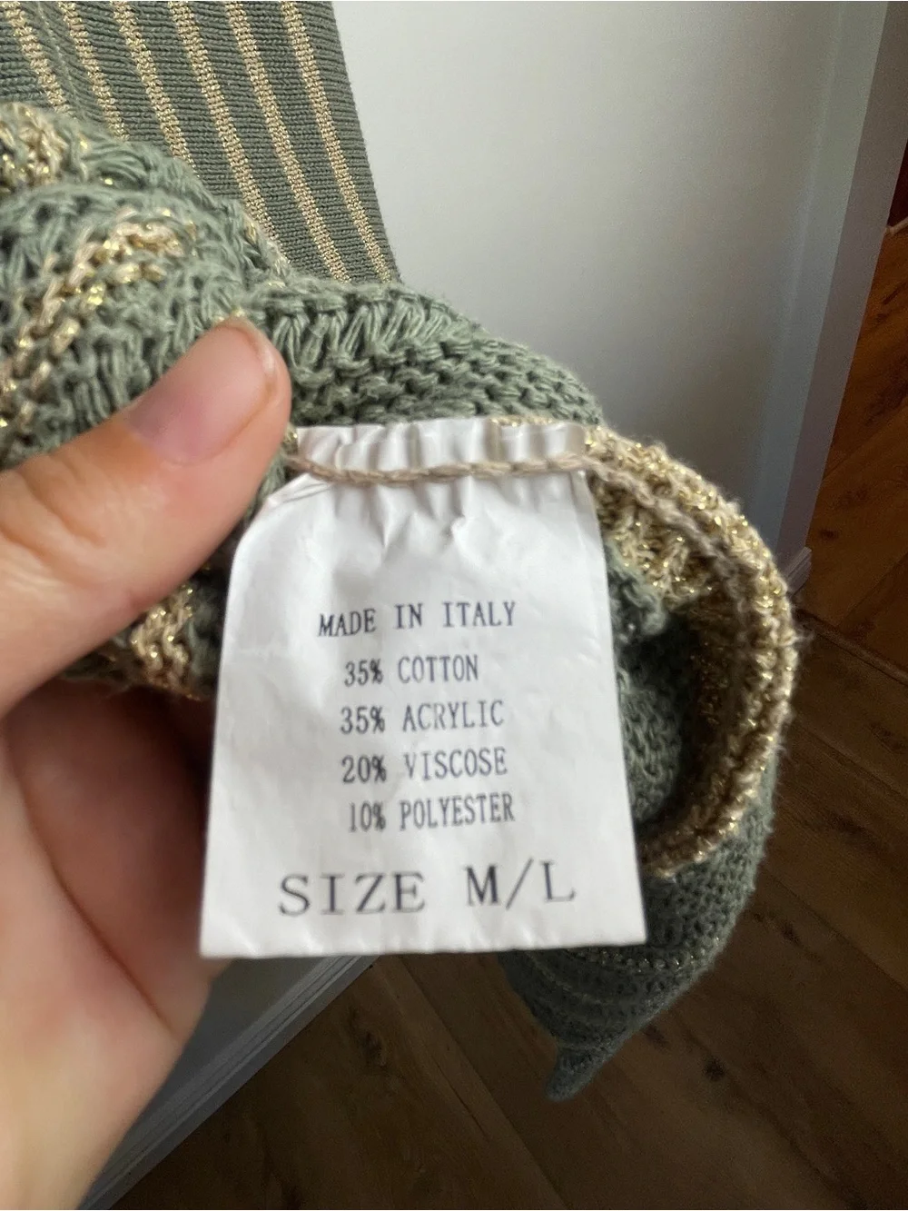 Florid Made in Italy Knit Dress